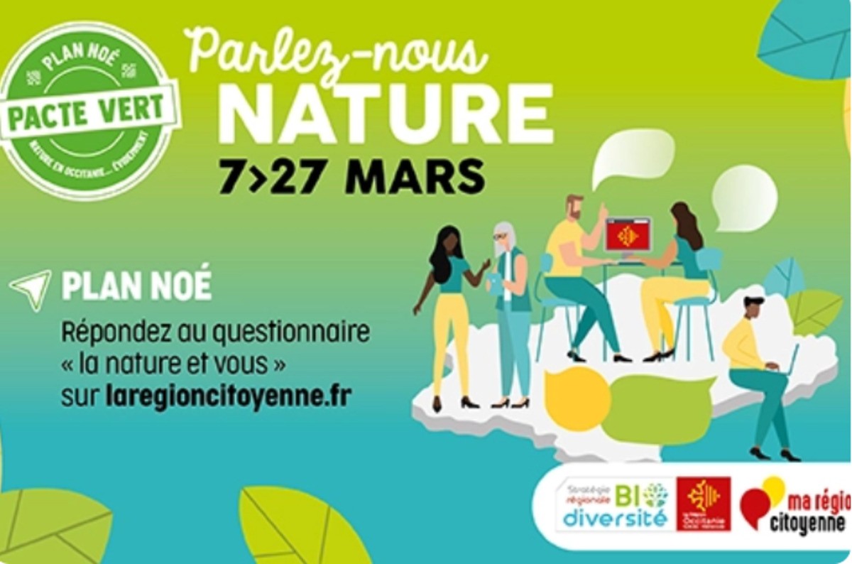 Plan Noé : la Nature en Occitanie… Évidemment ! : la Région lance la première étape de la concertation citoyenne 