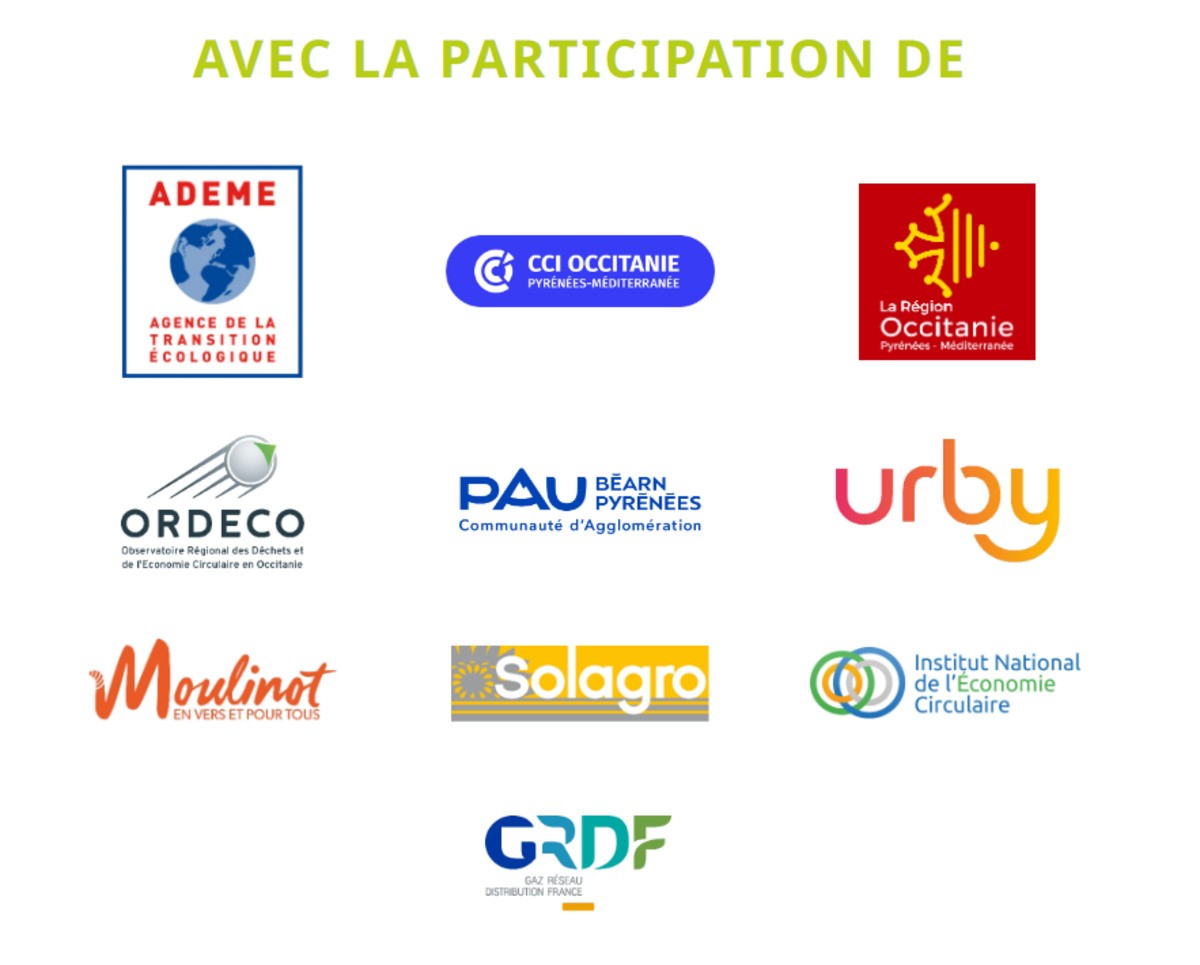 Partenaire Colloque Biodéchets 15 décembre 2022 - Toulouse