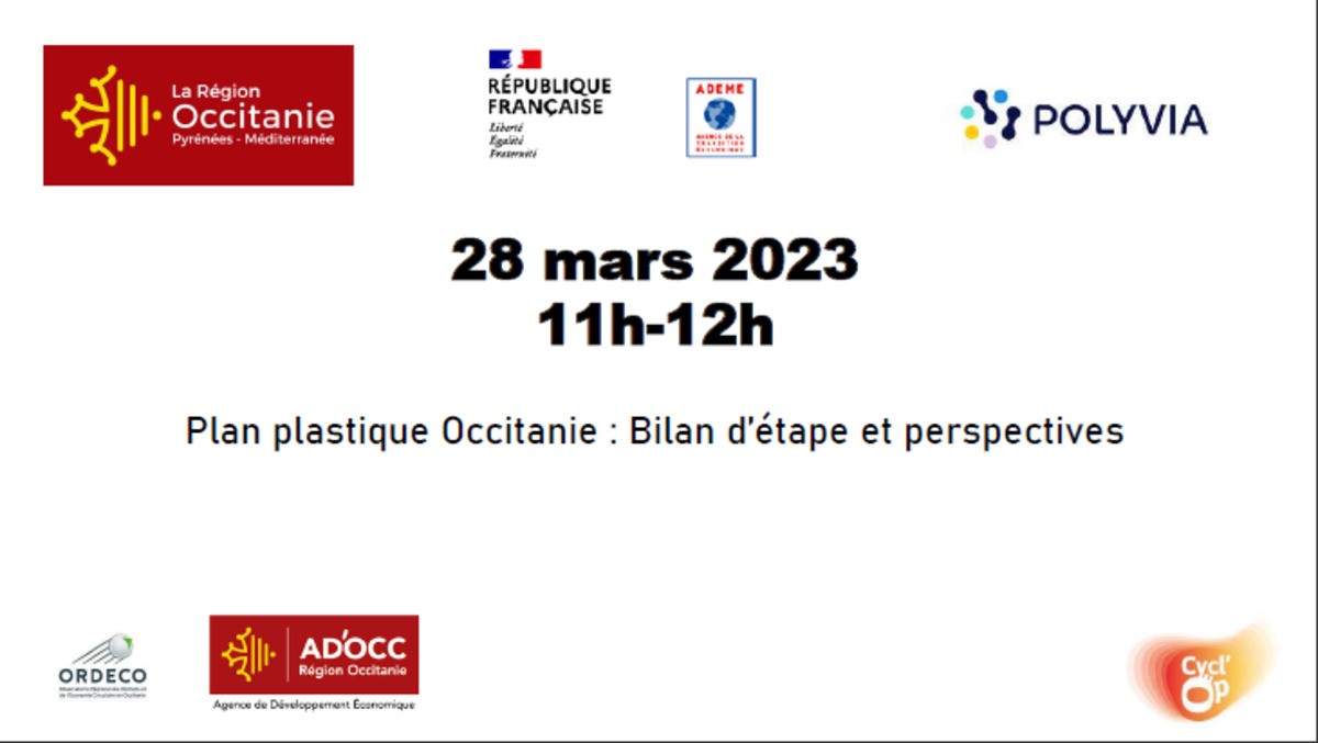  [Replay du Webinaire] Plan plastique Occitanie : Bilan d’étape et perspectives - Mars 2023