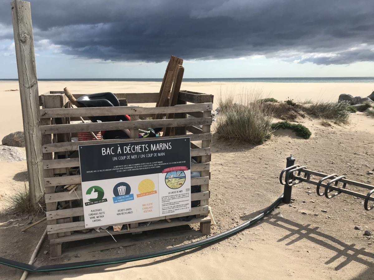 Des bacs de tempête sur le littoral du Parc naturel marin du golfe du Lion : vers une stratégie collaborative