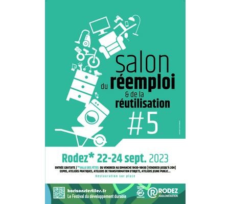 Salon du réemploi et de la réutilisation #5 - Rodez du 22 au 24 septembre