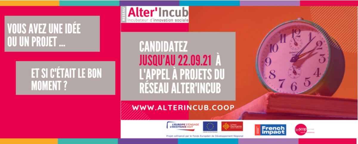 Appel à Projets : Alter'Incub Occitanie