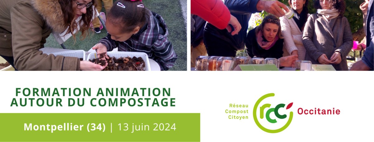 [Formation] Animateur·ices en compostage | 13 juin 2024 | Montpellier