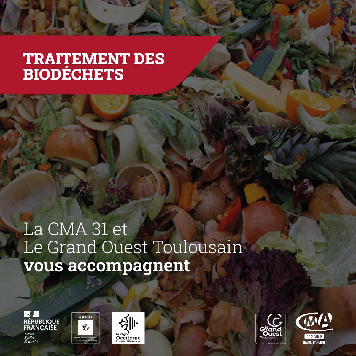 Expérimentation d’une collecte mutualisée des biodéchets des artisans de l’alimentaire à l’échelle du Grand Ouest Toulousain (31)  - Appel à prestataire
