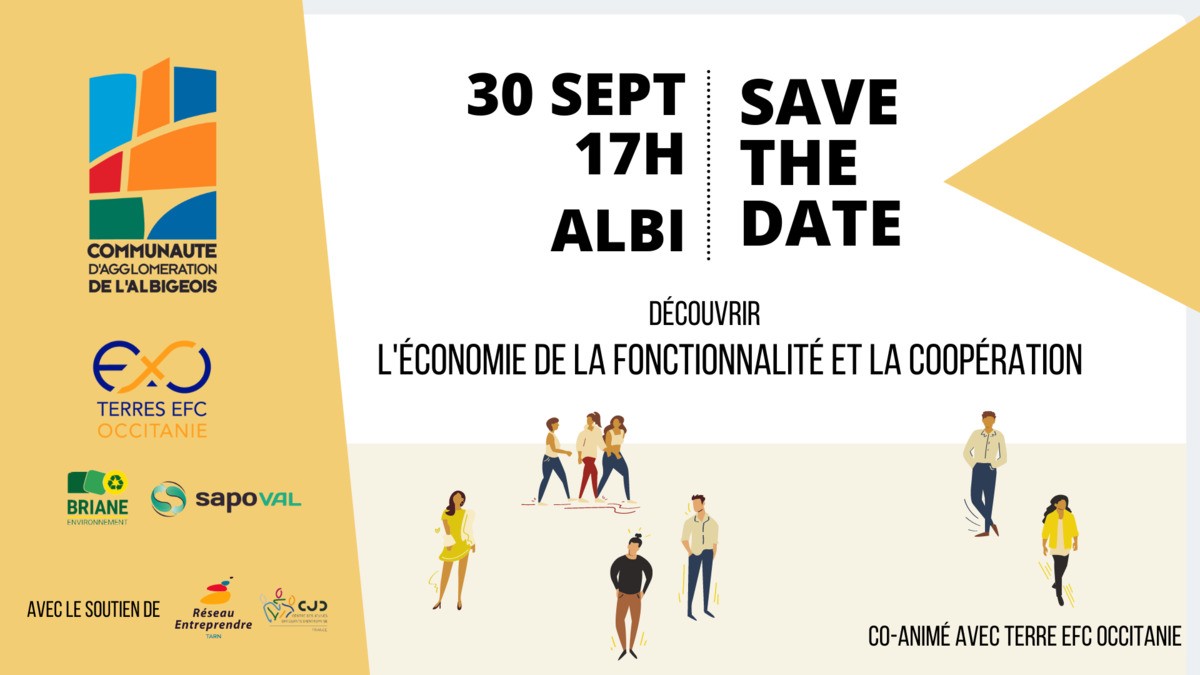 Découvrir l'Economie de la Fonctionnalité et de la Coopération - Albi InnoProd, le 30 septembre à 17h